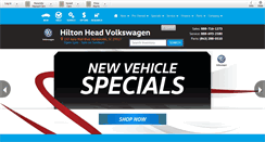 Desktop Screenshot of hiltonheadvolkswagen.com